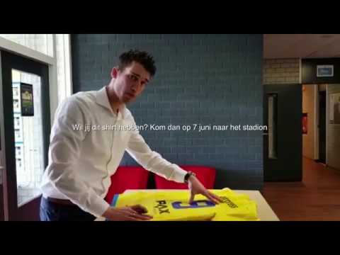 Martijn Barto - Uitverkoop Meer Mogelijk Met Voetbalkleding in het Cambuur Stadion