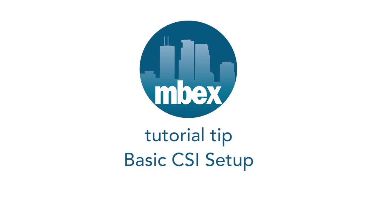 Basic CSI Setup
