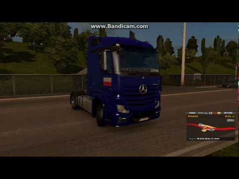 ...Mercedes-Benz Actros...PREZENTACJA Odc.2. ( Euro Truck Simulator 2)