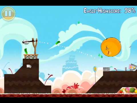 Angry Birds Level 18-11 - Mighty Eagle - 100% - Total Distruction - Totale Zerstörung