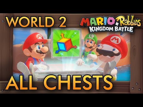 Mario + Rabbids Kingdom Battle - All Chest Locations  (World 2)