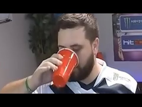 Hbox drinks water