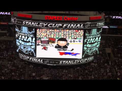 2014 Stanley Cup Final Game 2 - Kings South Park Video 