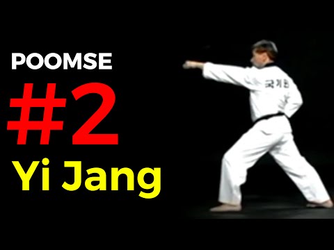 Poomse n°2 : Taegeuk Yi Jang