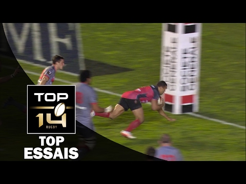 TOP Essais de la J18 – TOP 14 – Saison 2016-2017