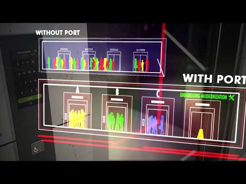 Schindler PORT technology destination dispatching