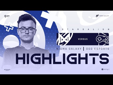 Nigma Galaxy DPC Highlights Vs DGG Esports