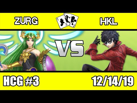 Smash @ HCG 3 - Zurg (Palutena) vs hkl (Joker)