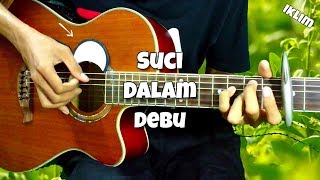 Download lagu Suci Dalam Debu - Iklim | Fingerstyle cover   Electronic Drum with Lyric | Faiz Fezz mp3