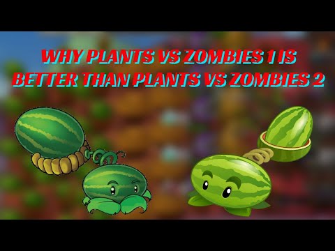 5 Reasons Why Plants VS Zombies 1 Is BETTER Than Plants VS Zombies 2