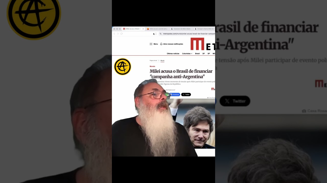LULA usou GOVERNO BRASILEIRO para FINANCIAR CAMPANHA ANTI-ARGENTINA: MILEI é o PESADELO dos SOÇAS