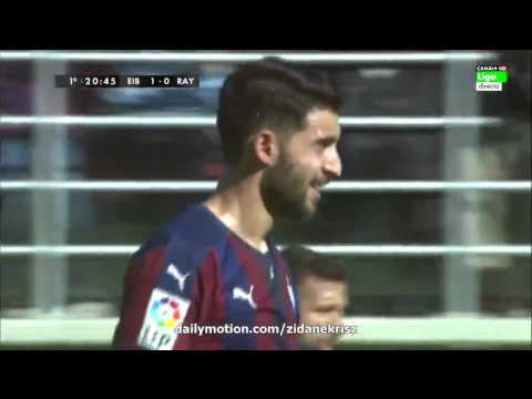 Eibar 1-Rayo 0 La Liga J10 GOLES