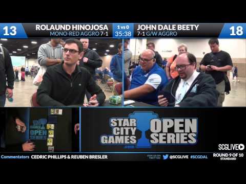 SCGDAL - Standard - Round 9 - Rolaund Hinojosa vs John Dale Beety