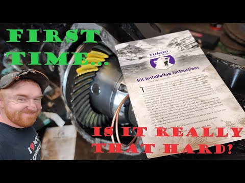 DIY GEARING 14 Bolt Rear Axle And LOCKER Install: Jeep JKU One Ton Swap Episode 4