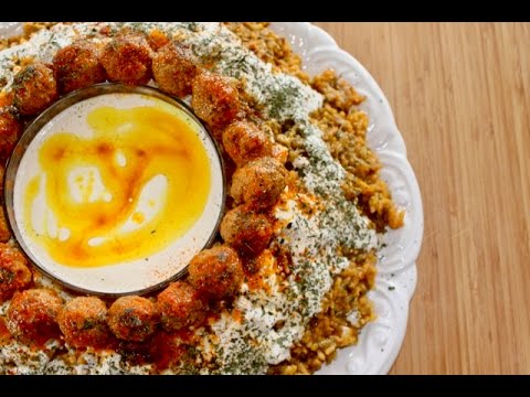 Kecheri Qoroot | Afghan Sticky Rice | کچری قروت افغانی | Meatballs Recipe | Risotto Recipe | Shola