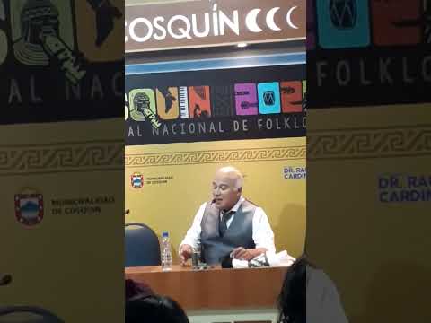 Cosquín 2024,   conferencia de prensa de Paz Martínez