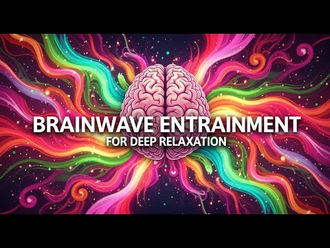 Brainwave Entrainment THETA Waves + Pink Noise | For Deep Relaxation/Sleep (9 Hours)