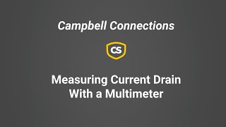 basic troubleshooting 3: measuring current drain