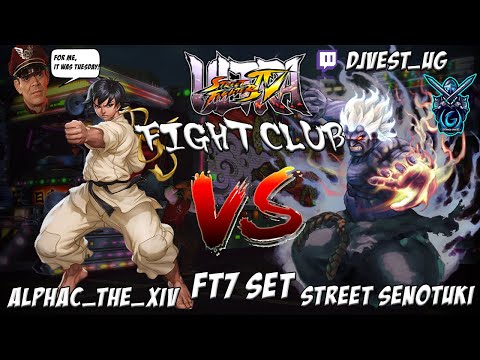 USF4 Fight Club - AlphaC_The_XIV VS Street Senotuki FT7 Set