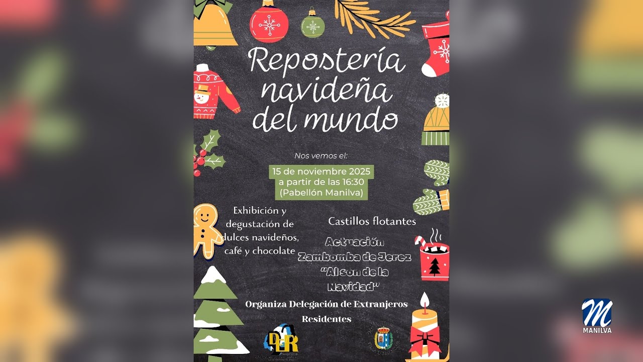 Extranjeros Residentes te invita al evento “Repostería Navideña del Mundo”