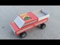 How To Make A Car How To Make A Matchbox Loading Car Diy Toy At Home Free