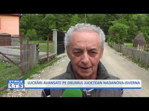 LUCRĂRI AVANSATE PE DRUMUL JUDEȚEAN NADANOVA ISVERNA