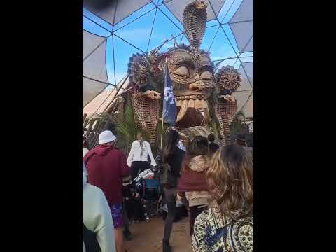 @dj nuky going powerful in @atmanfestival