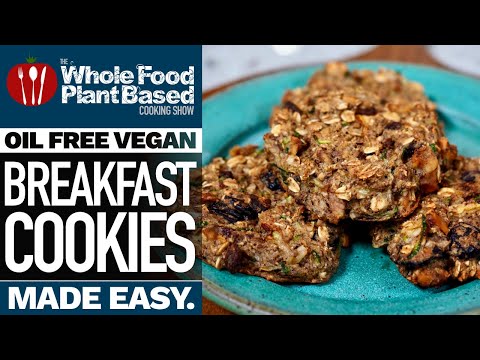 VEGAN BREAKFAST COOKIES 🍪 Tasty plant-based breakfast in a cookie!