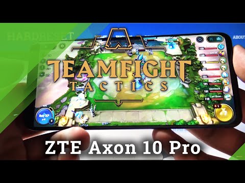 Teamfight Tactics Gameplay on ZTE Axon 10 Pro - TFT Mobile Game Test