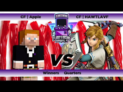 Flynn's Arcade 057 Winners Quarters - CF | Apple (Steve) Vs CF | HAWTLAVF (Link) SSBU Tournament