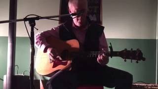 Jorma Kaukonen cover "Ain't in no hurry" by John Mullen Open Mic Project at Infoage Wall NJ Nov'12