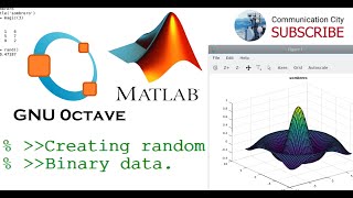 How to create Random Binary Data in MATLAB/OCTAVE,