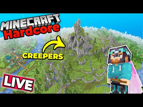 Insane Creeper Farm Build in Hardcore 1.20 Minecraft!