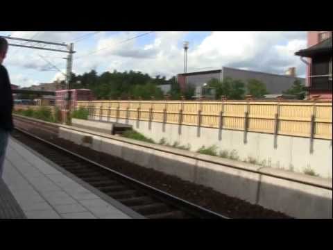 X10 Commuter Train Arriving at Sollentuna