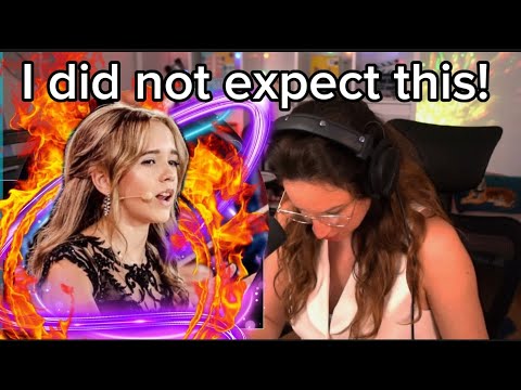 Vocal Coach reacts-  15 year old Emma Kok- Voilà- Andrè Rueu