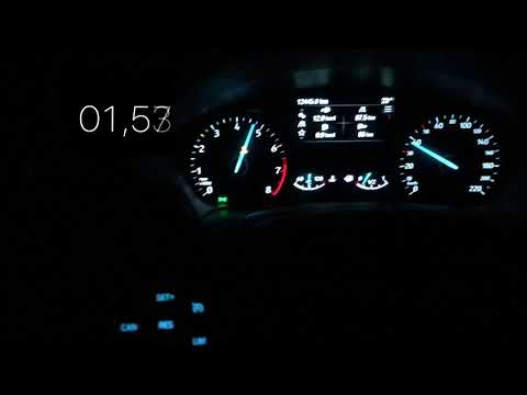 2018 Ford Fiesta 1.0 Ecoboost 140 hp acceleration 0-100