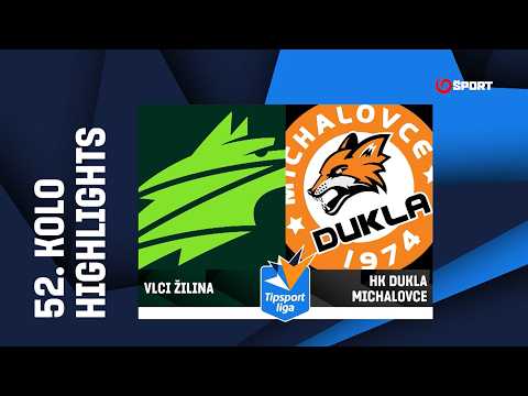 52. kolo: Vlci Žilina – HK DUKLA Michalovce 2:1 pp (1:0, 0:1, 0:0 - 1:0)