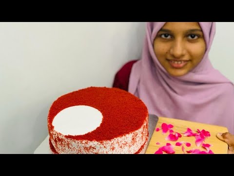 Red Velvet Cake Recipe | How to make red velvet cake | Mubeena's World