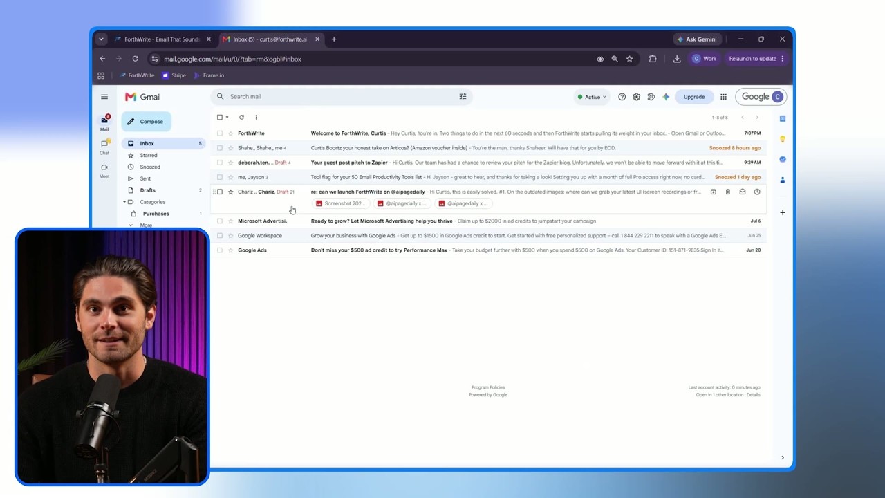 ForthWrite video preview