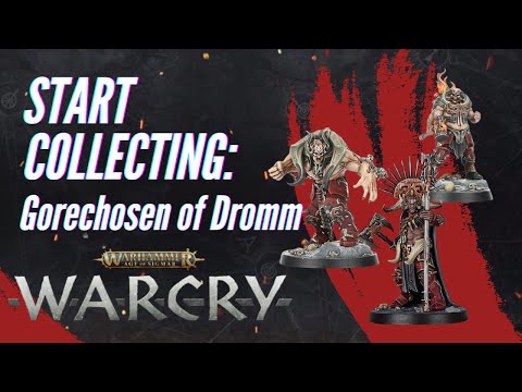 Start Collecting Age of Sigmar Warcry: Blades of Khorne Bloodbound - Gorechosen of Dromm