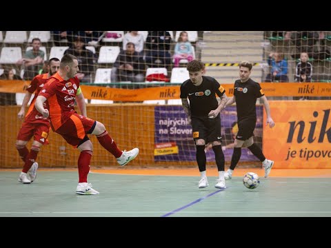 HIGHLIGHT: 5.KOLO NFE: MŠK Futsal NOVÉ ZÁMKY - MIMEL LUČENEC 1:7