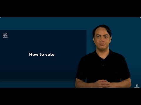 How to Sign Election, Vote in NZSL