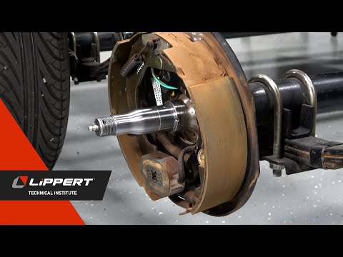 Spring Axle Electric Brake Replacement