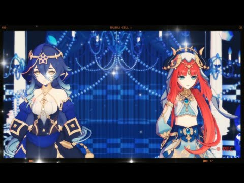 【Genshin Impact MMD／4K／60FPS】Nilou & Layla【Chocolate Cream】