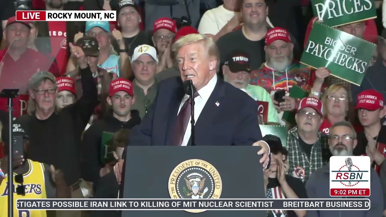 WATCH: President Trump Returns to NC After His Hurricane Relief Last Year - 12/19/25