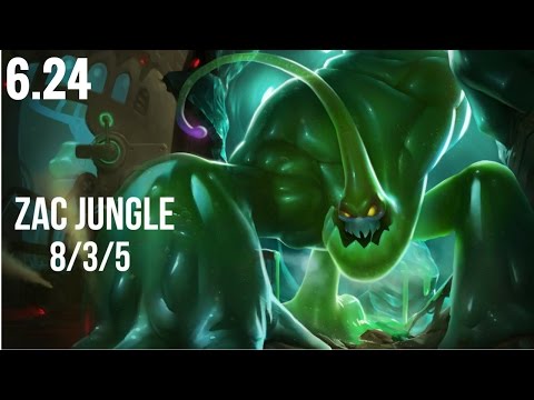 I Smell Crits - Zac Jungle - Patch 6.24 Gameplay