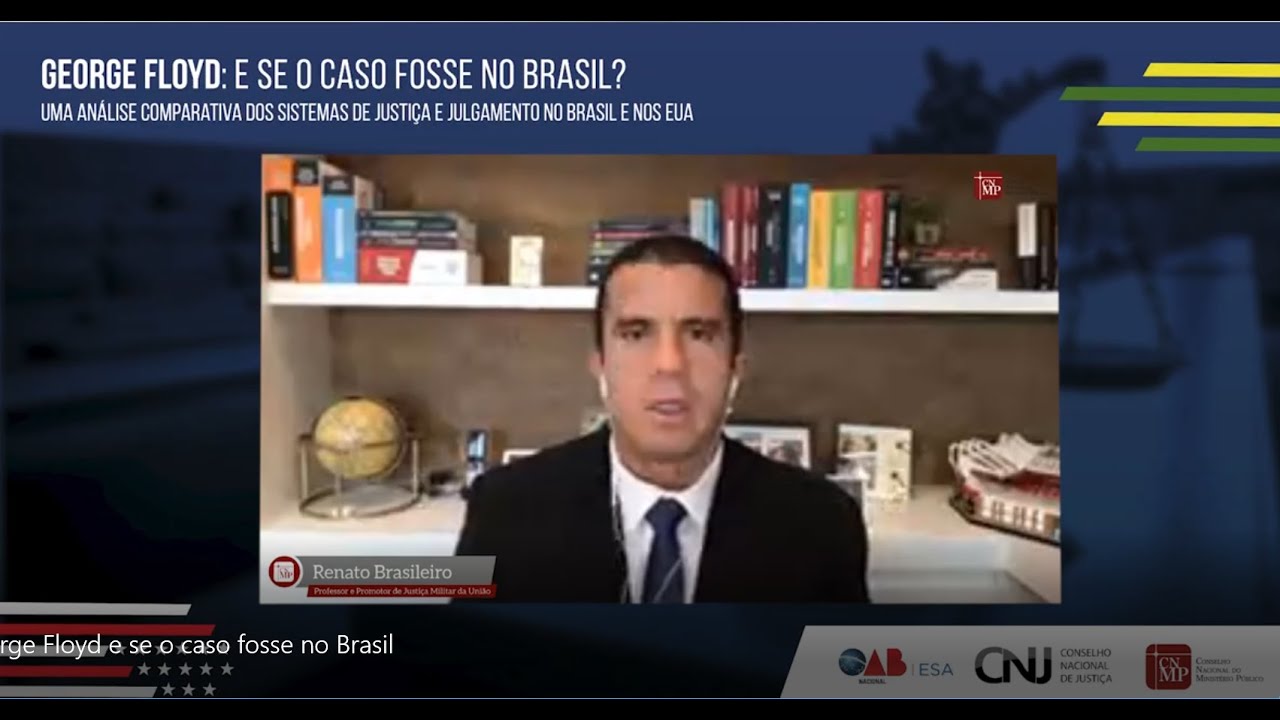 George Floyd e se o caso fosse no Brasil?