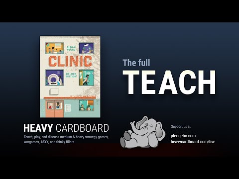 How to Play only - Clinic: Deluxe Edition How to Play by Heavy Cardboard