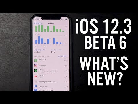 iOS 12.3 Beta 6 Released! What's New?