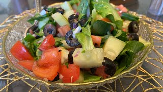Indoor Homegrown Lettuce Garden Salad - the healthy recipe channel